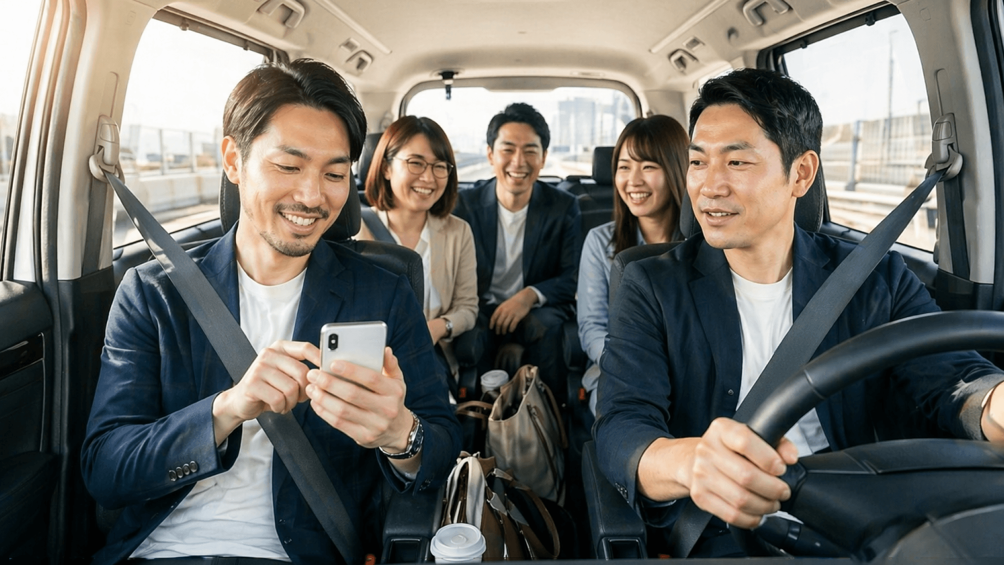 移動中でも Rimo Voice で議事録作成