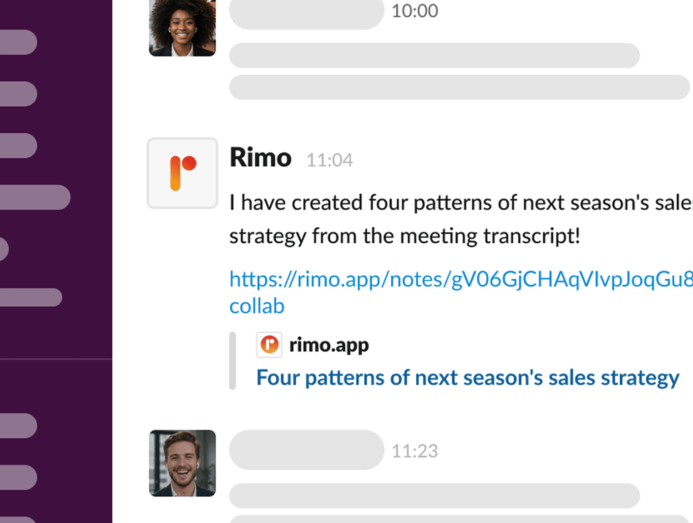 Slack integration